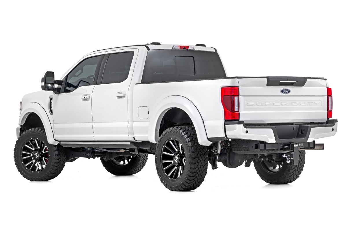 Ford F-250 Super Duty Fender Flares - Rough Country - Sport - H7 Bronze Fire - '17-'22